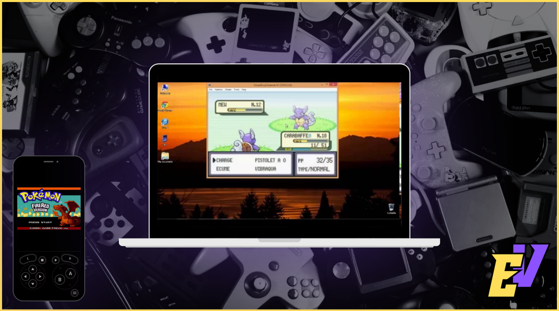 ROM Pokémon Rouge Feu : le meilleur moyen d'y jouer aujourd'hui